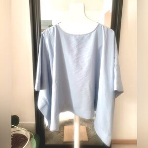 CrossTree Lane Unique Blue Batwing Shirt